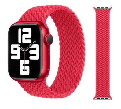 Original Apple Braided Solo Loop Armband 38/40/41mm Größe 1 (Product) Red 2. Gen