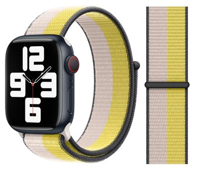 Original Apple Sport Loop Armband 38/40/41mm MN5L3ZM/A Oat Milk/Lemon Zest