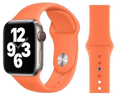 Original Apple Sport Armband S/M + M/L 38/40/41mm MYAY2ZM/A Kumquat