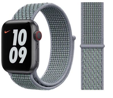 Original Apple Nike Sport Loop Armband 38/40/41mm MGQH3ZM/A Obsidian Mist