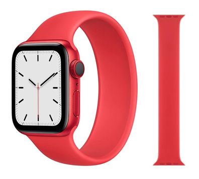 Original Apple Solo Loop Armband 42/44/45mm Größe 10 (Product) Red