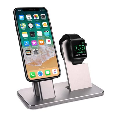 Wisam® 2 in 1 Aluminium Ladestation für Apple Watch iPhone 6/7/8/X/Xs/11/12/13