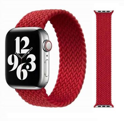 Original Apple Braided Solo Loop Armband 38/40/41mm Größe 9 (Product) Red 1. Gen