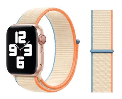 Original Apple Sport Loop Armband 42/44/45mm MYA52ZM/A Cream