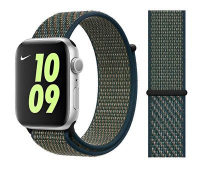 Original Apple Nike Sport Loop Amband 42/44/45mm MXN62ZM/A Hyper Crimson/Neptune