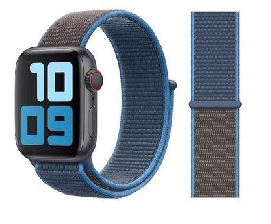 Original Apple Sport Loop Armband 42/44/45mm MXMW2ZM/A Surf Blue