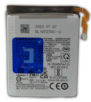 Original Samsung Z Flip5 Akku Batterie EB-BF733ABY 2700mAh