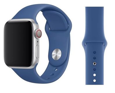 Original Apple Sport Armband S/M + M/L 38/40/41mm MV682ZM/A Delft Blue