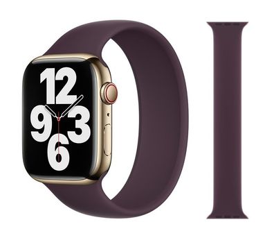 Original Apple Solo Loop Armband 42/44/45mm Größe 7 Dark Cherry