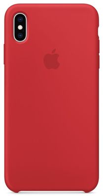 Original Apple iPhone XS Max Silikon Case MRWH2ZM/A Schutzhülle (Product) Red