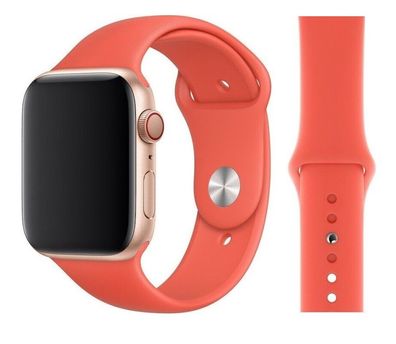 Original Apple Sport Armband S/M 42/44/45mm MTPQ2ZM/A Nectarine