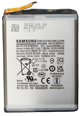 Original Samsung Galaxy M52 A23 A73 Akku EB-BM526ABY 5000mAh