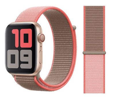 Original Apple Sport Loop Armband 42/44/45mm MXMU2ZM/A Neon Pink