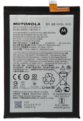 Original Motorola MC50 Akku Accu Batterie Für Moto G9 Power G60 G40 Fusion