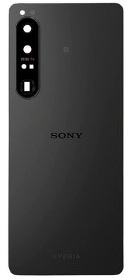 Original Sony Xperia 1 III Akkudeckel Backcover Schwarz Akzeptabel