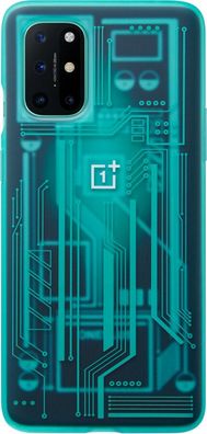 Original OnePlus 8T Quantum Bumper Case 5431100178 Schutzhülle Cyborg Cyan