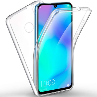 Huawei P30 Lite Full Cover Silikon 6,15" TPU 360° Transparent Schutzhülle