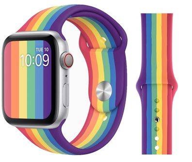 Original Apple Sport Armband S/M + M/L 38/40/41mm MY1X2ZM/A Pride Edition 2020