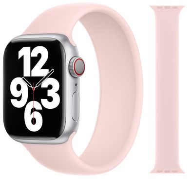 Original Apple Solo Loop Armband 42/44/45mm Größe 10 Chalk Pink