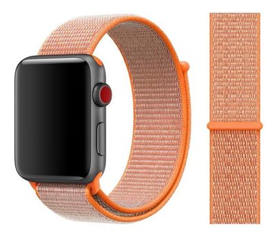 Original Apple Sport Loop Armband 38/40/41mm MQW12ZM/A Spicy Orange