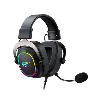 Havit H2002P Gaming Headphones RGB mit Mikrofon, Gaming Headset Gaming Kopfhörer