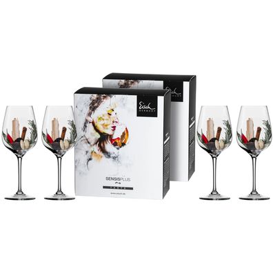 Eisch Bordeauxglas Superior Sensisplus - 4 Stück im Geschenkkarton 500/21 | Weinglas