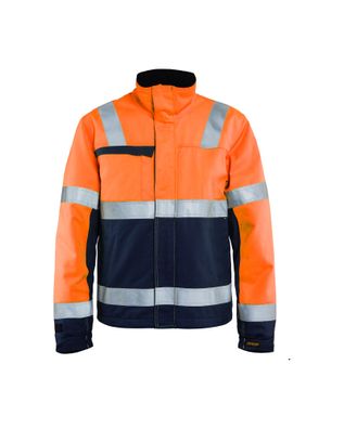 Blakläder® Multinorm Winterjacke High Vis Orange/ Marineblau 4069 1513