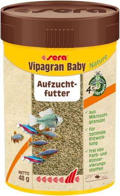 Sera Vipagran Baby 100ml Aufzuchtfutter