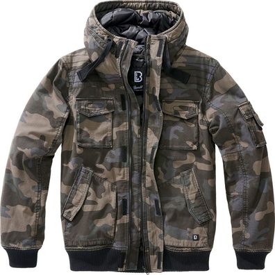 Brandit Herren Jacke Bronx Jacket Darkcamo