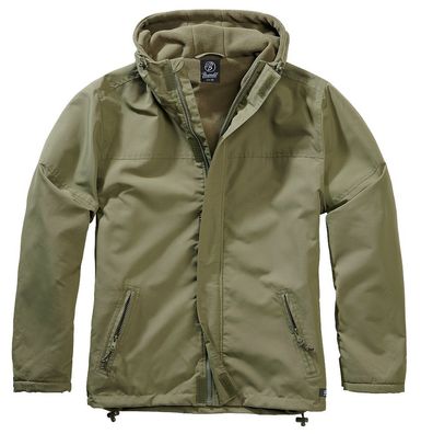 Brandit Jacke Windbreaker Frontzip in Olive