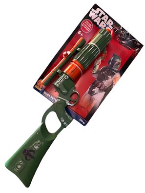 Rubies 36412 - Boba Fett Blaster, Star Wars Kostüm Zubehör, Kopfgeldjäger