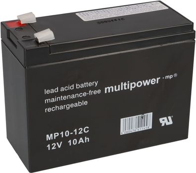 Multipower Blei-Akku MP10-12C Pb 12V / 10Ah