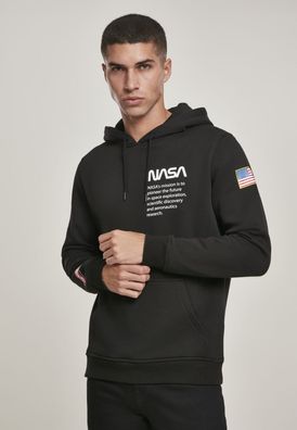 Mister Tee Hoodie NASA Definition Hoody Black