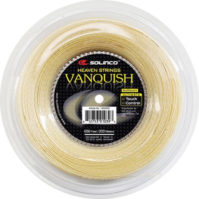 Solinco Vanquish 16 200 m 1,30 mm Tennissaite Saitenrolle