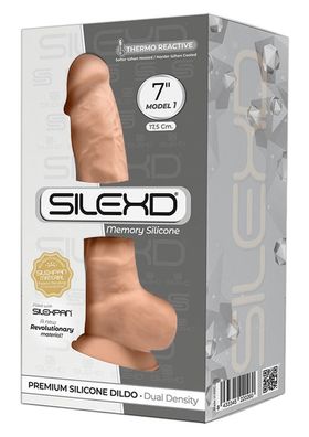 SILEXD - Naturdildo mit Saugfuß - (L, )