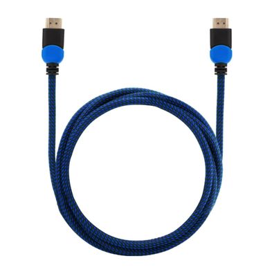 PS4 SAVIO GCL-02 HDMI-Kabel | HDMI M - HDMI M | 1,8m | schwarz und blau