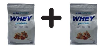 2 x Whey Protein, Caramel Ice Cream - 908g