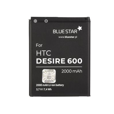 Bluestar Akku Ersatz HTC Desire 600 606t 606w 608 608t 2000mAh BO47100 35H00209-04M