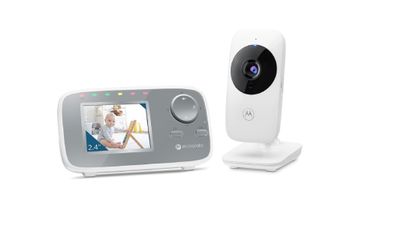 VM482 2.4" Baby-Monitor Video-Babyphone mit Farbdisplay Infrarot-Nachtsicht und