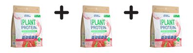 3 x Applied Nutrition Critical Plant (450g) Strawberry