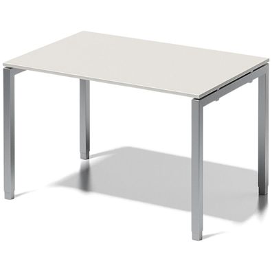 Bisley Cito höhenverstellbarer Schreibtisch 120x80 cm, Tischplatte in grau, Gestell i