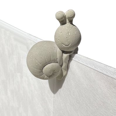 Betonfigur Hängeschnecke Schnecki - handgefertigte Dekoration für Garten und Haus