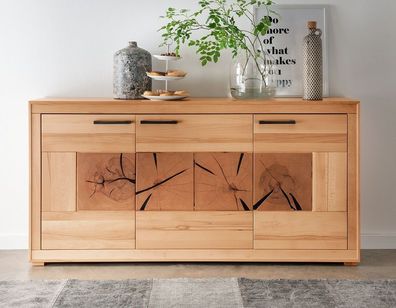 Sideboard 171cm 'Danzig' Kernbuche geölt