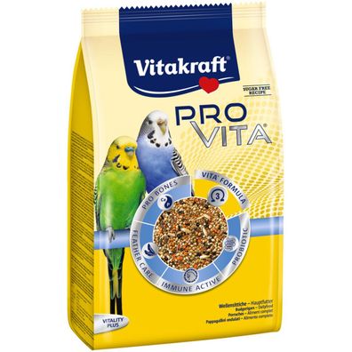 Vitakraft Pro Vita, Wellensittich Futter - 800g