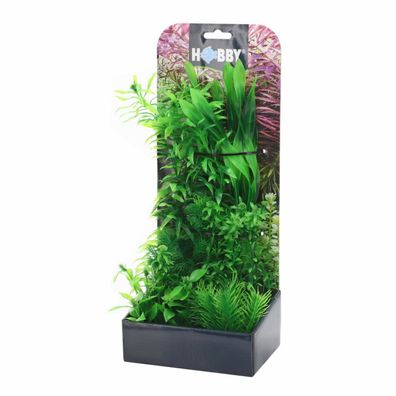 Hobby Plantasy Set 4 - Pflanzen-Set mit 6 künstlichen Aquarienpflanzen