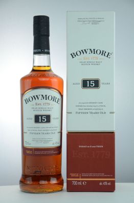 Bowmore 15 Jahre 0,7 ltr