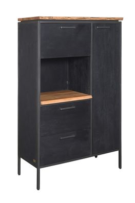 Highboard 92x155cm "Kuba" Akazie mit Baumkante