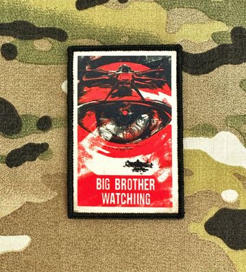 Patch "Big Brother watching" Klett Drohne Armee Aufnäher Abzeichen Veteran BW Outdoor