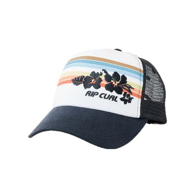 RIP CURL Snapback Trucker Cap Mixed Revival bone