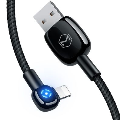 Mcdodo 90 Grad Micro-USB Typ-C Lightning Winkelstecker Aut. Ausschalten Funktion